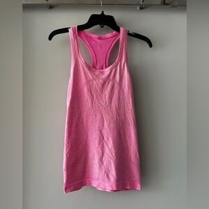 Pink Lululemon Tank Top
